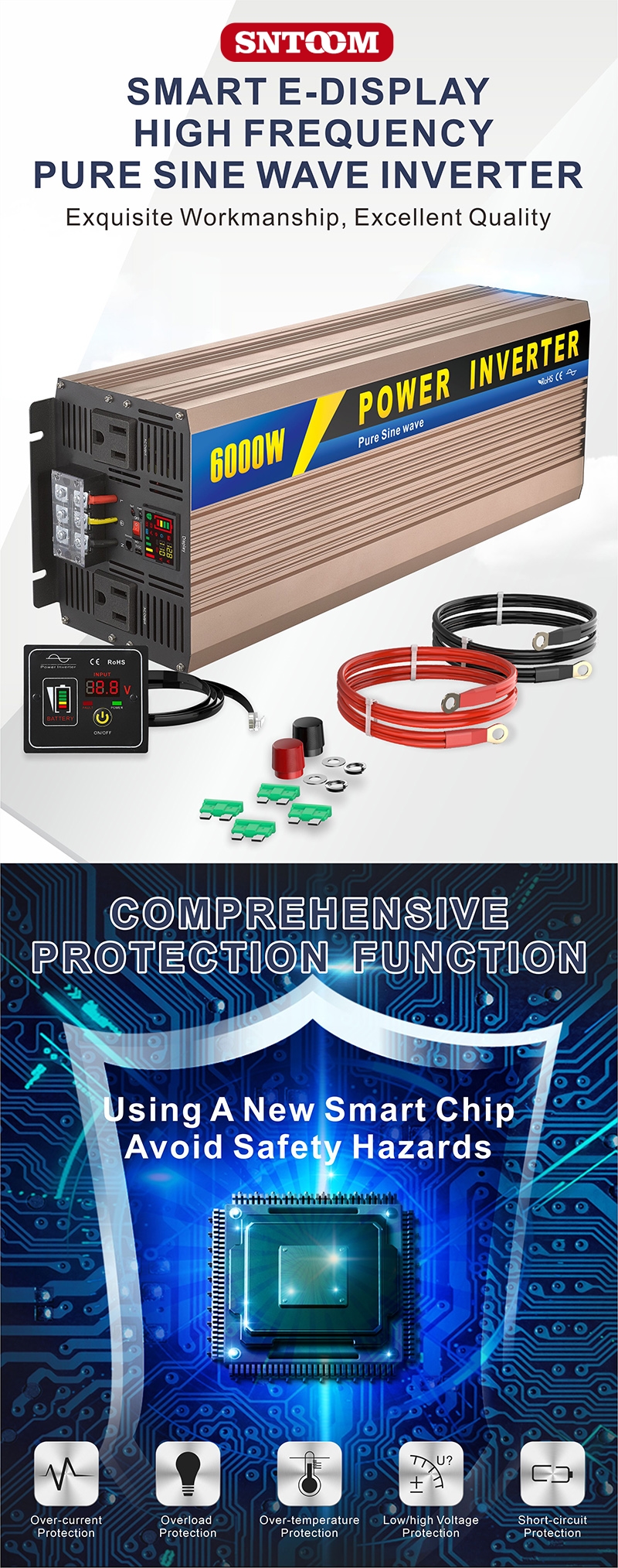 中性款 6000W 玫瑰金玫瑰金变器变器详情 1