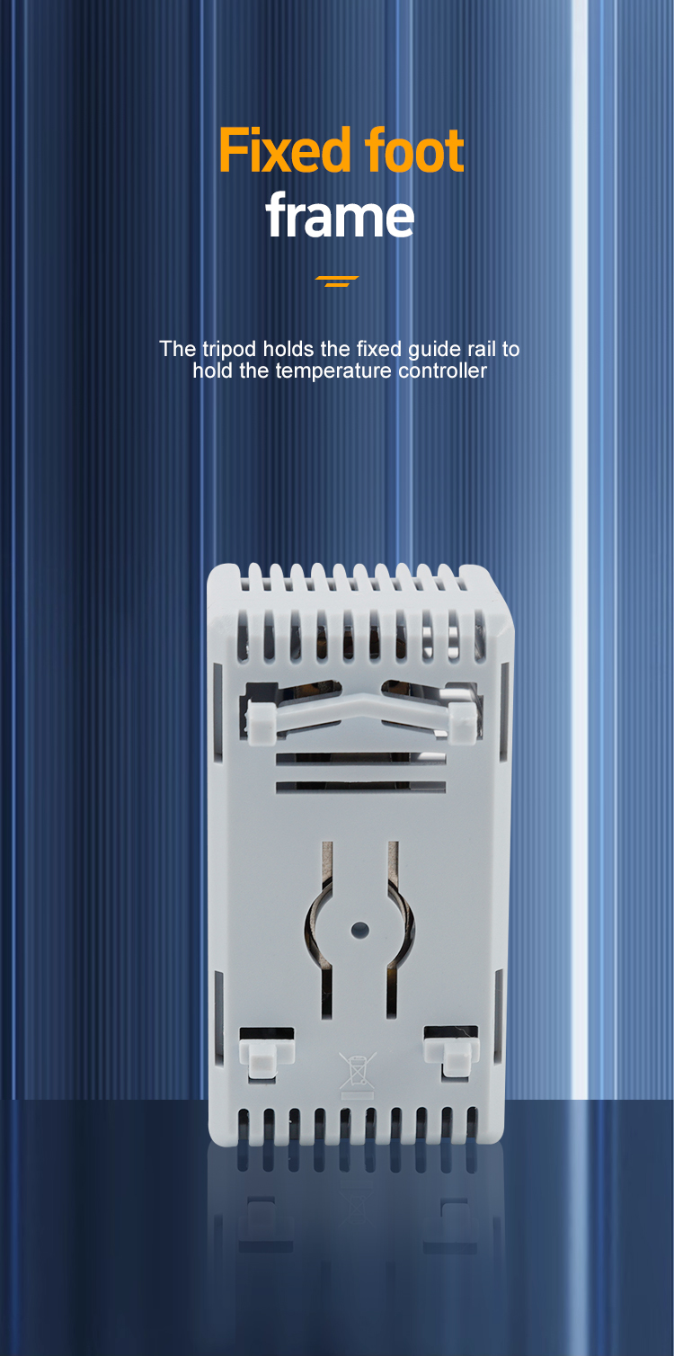 ខាងក្រោយអ្នកត្រួតពិនិត្យសីតុណ្ហភាពសីតុណ្ហភាព 