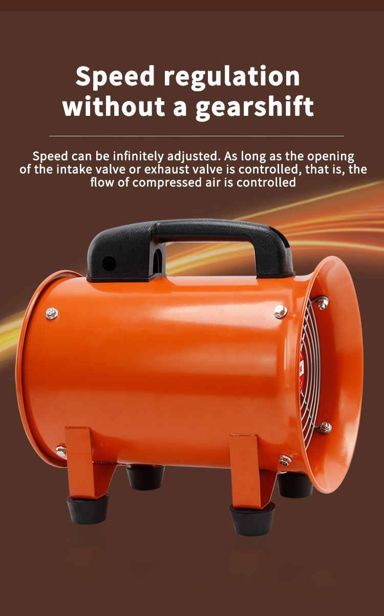 BTF-II-200 explosion-proof pneumatic axial លំហូរកង្ហារហ្វុ 